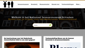 What Jenevermuseum.nl website looks like in 2024 
