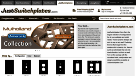 What Justswitchplates.com website looks like in 2024 