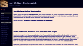 What Janwolters.nl website looks like in 2024 