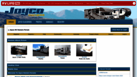 What Jaycoowners.com website looked like in 2024 (1 year ago)