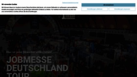 What Jobmessen.de website looks like in 2024 
