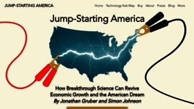 What Jump-startingamerica.com website looks like in 2024 