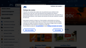 What Jpg.fr website looks like in 2024 