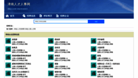 What Jinnanzhaopin.com website looks like in 2024 