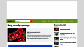 What Jaktak.cz website looks like in 2024 