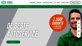 What Jamesautoservice.nl website looks like in 2024 