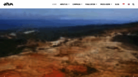 What Jatam.org website looked like in 2024 (1 year ago)