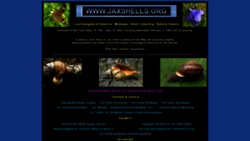 What Jaxshells.org website looked like in 2024 (1 year ago)