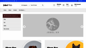 What Jebelpets.com website looks like in 2024 