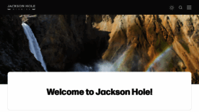 What Jacksonholewy.com website looks like in 2024 
