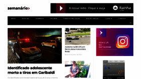 What Jornalsemanario.com.br website looks like in 2024 