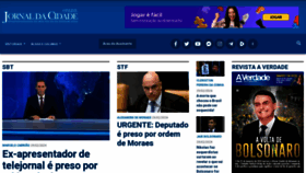 What Jornaldacidadeonline.com.br website looks like in 2024 