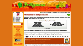 What Jellyneo.net website looks like in 2024 