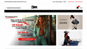 What Jeans-meile.de website looks like in 2024 
