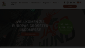 What Jagdundhund.de website looks like in 2024 