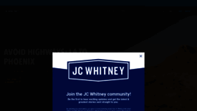 What Jcwhitney.com website looks like in 2024 