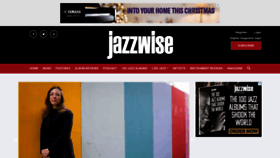 What Jazzwise.com website looks like in 2024 
