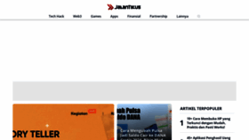 What Jalantikus.com website looks like in 2024 