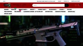 What Jkarmy.com website looks like in 2024 