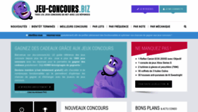 What Jeu-concours.biz website looks like in 2024 