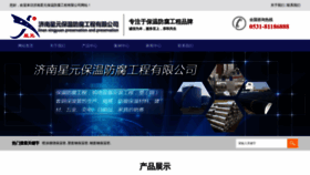What Jnxingyuan.com website looks like in 2024 