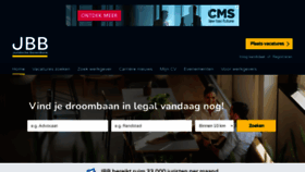 What Jbb.nl website looks like in 2024 
