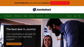 What Joomlashack.com website looks like in 2024 
