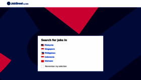 What Jobsdb.com website looked like in 2024 (1 year ago)