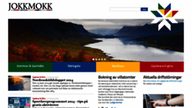 What Jokkmokk.se website looks like in 2024 