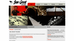 What Jangrootmuziek.nl website looked like in 2024 (1 year ago)