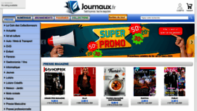 What Journaux.fr website looks like in 2024 
