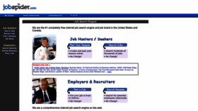 What Jobspider.com website looks like in 2024 