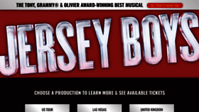 What Jerseyboysinfo.com website looks like in 2024 