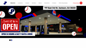 What Jonespetroleum.com website looks like in 2024 