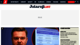 What Jutarnji.hr website looks like in 2024 