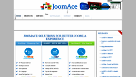 What Joomace.net website looks like in 2024 