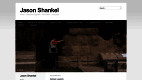 What Jasonshankel.net website looks like in 2024 