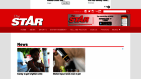 What Jamaica-star.com website looks like in 2024 