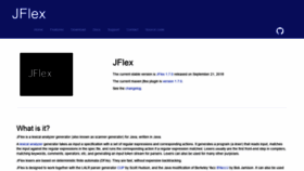 What Jflex.de website looks like in 2024 