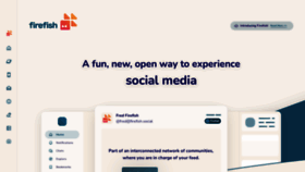 What Joinfirefish.org website looked like in 2024 (2 years ago)