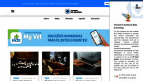What Jornaldocentro.pt website looks like in 2024 