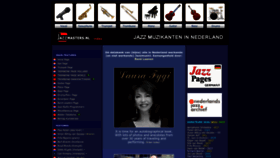 What Jazzmasters.nl website looks like in 2024 