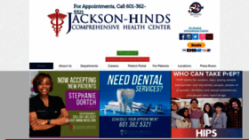What Jackson-hinds.com website looks like in 2024 