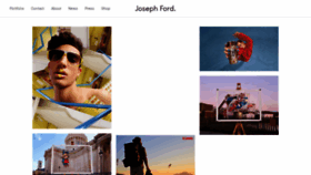 What Josephford.net website looks like in 2024 