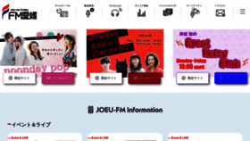 What Joeufm.co.jp website looks like in 2024 