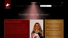 What Janvis.nl website looks like in 2024 
