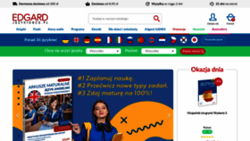 What Jezykiobce.pl website looks like in 2024 