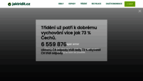 What Jaktridit.cz website looks like in 2024 