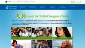What Jodmangel.de website looks like in 2024 