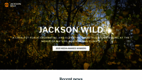What Jacksonwild.org website looks like in 2024 